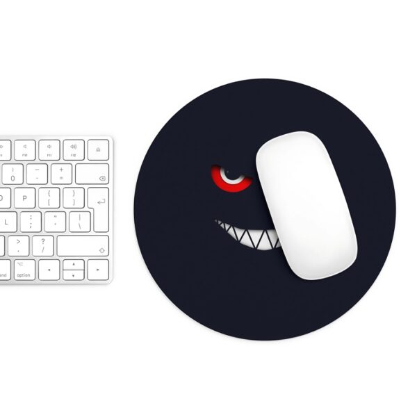 Evil Eye Mode – Stealth Smile Mousepad - Image 3
