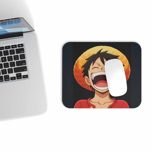 Straw Hat Joy – Iconic Pirate Smile Anime Mousepad - Image 3