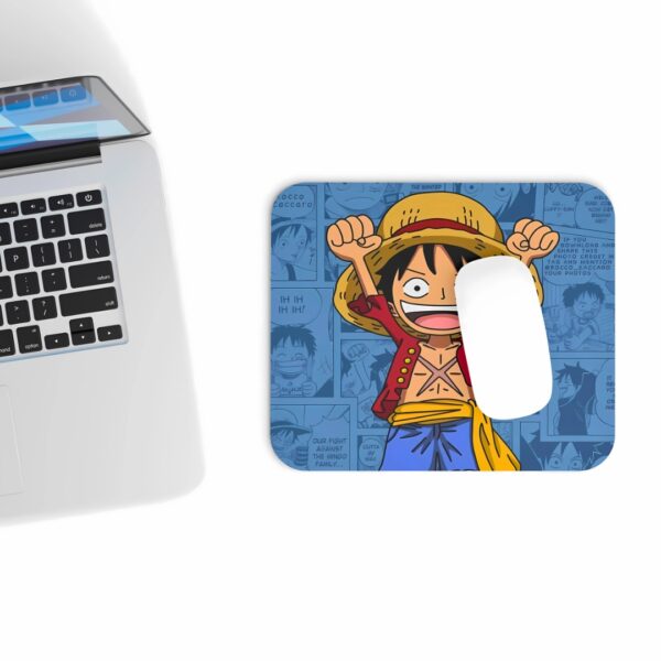 Luffy’s Victory Pose Mousepad – Gear Up with Straw Hat Energy - Image 3